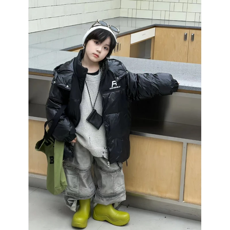 【源头厂家-羽绒服】新国标儿童绒服童装冬款保暖冬季外套8629