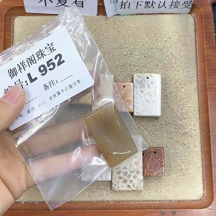 硅化珊瑚（珊瑚玉）颈饰未镶嵌蜘***猪