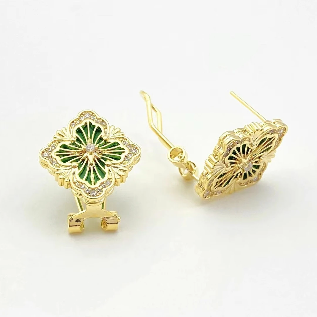 铜合金耳饰 木木（CJ3318）耳环