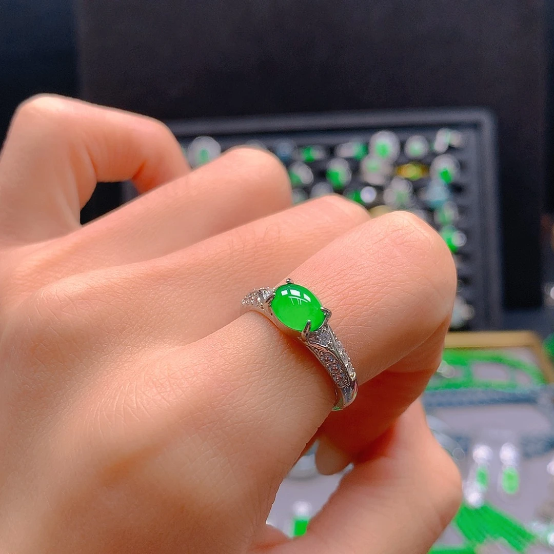 未镶嵌戒指翡翠天然翡翠