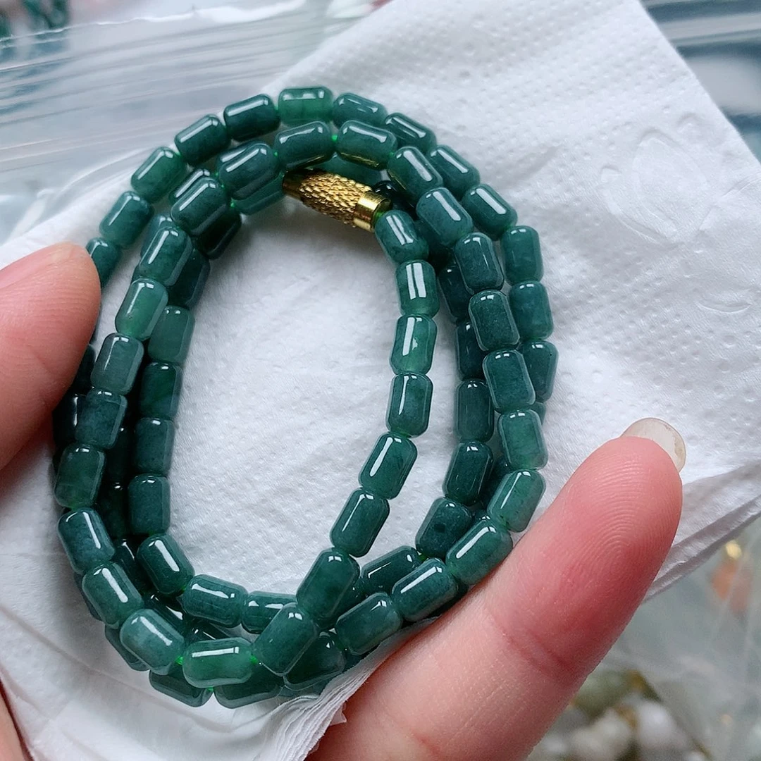 颈饰未镶嵌翡翠翡翠