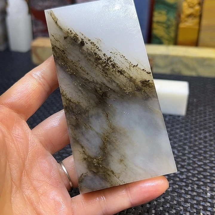 子***玄印度石青田石印章石