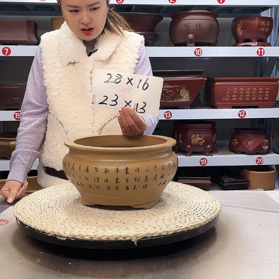 花盆紫砂紫砂花盆