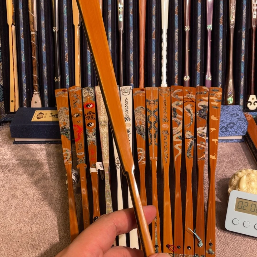 扇子手工制作工艺精湛