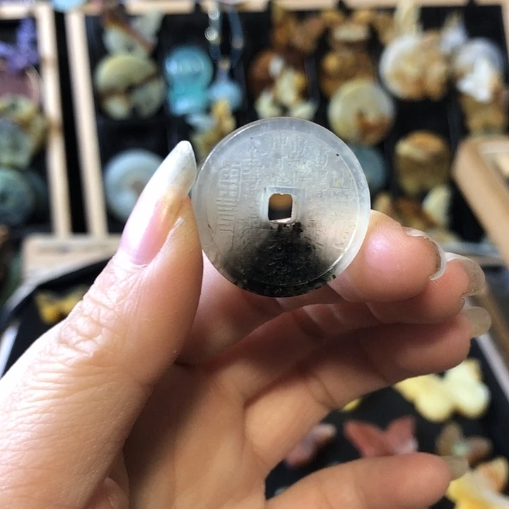 岫玉未镶嵌岫玉挂件