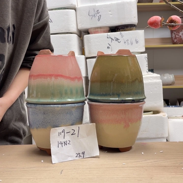 粗陶多肉花盆微瑕21