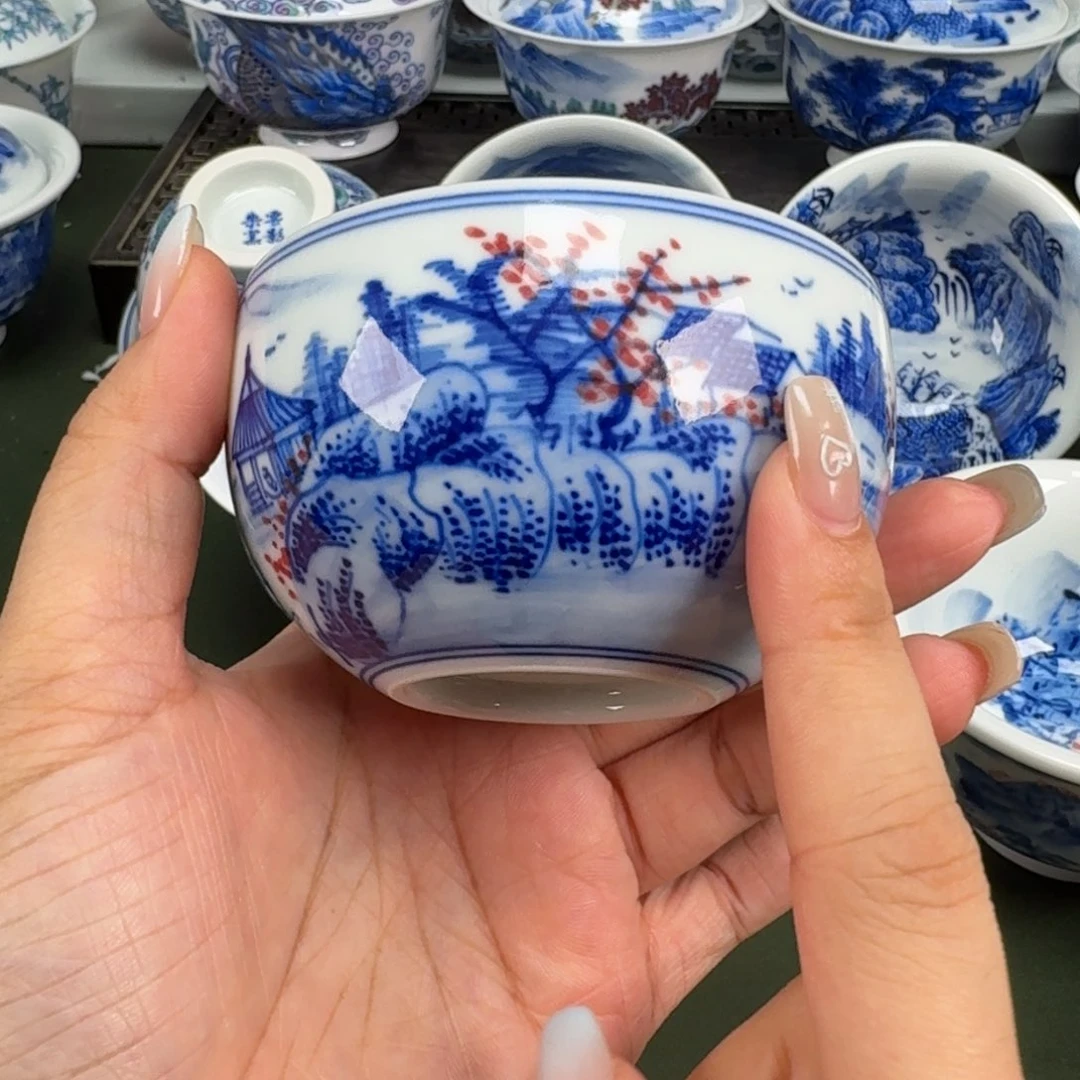 景德镇景德镇纯手工手绘茶器蒙蒙381