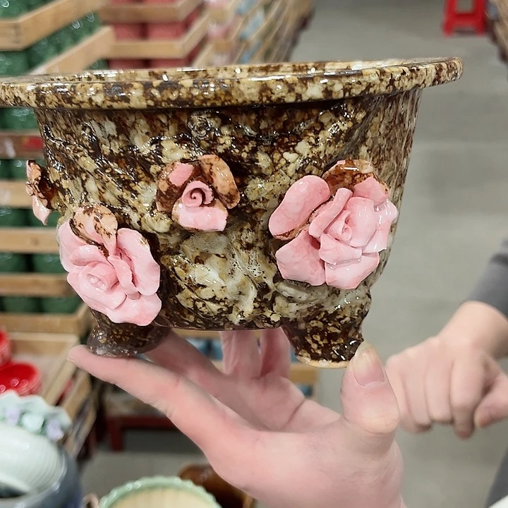 陶瓷陶瓷多肉植物花盆