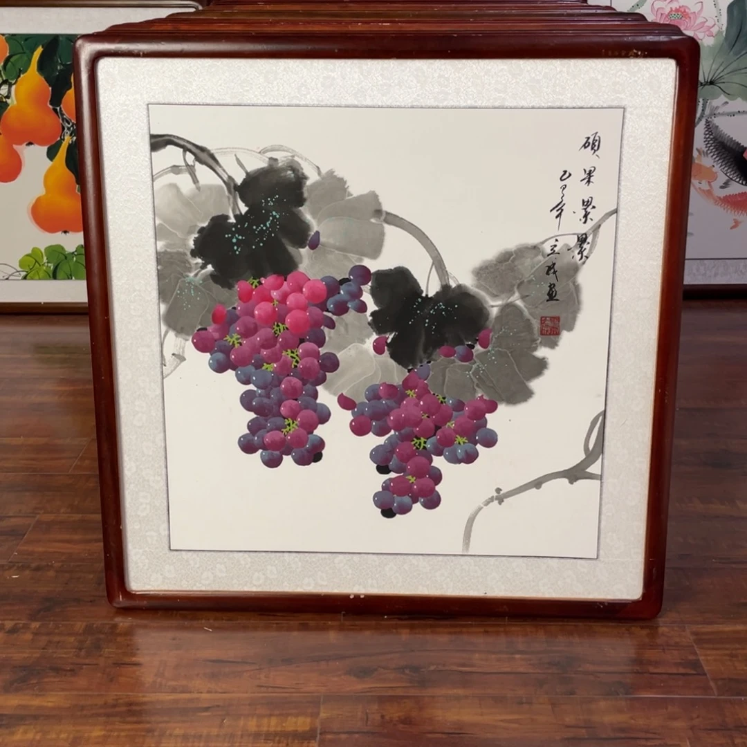 国画带框尺寸63*63厘米