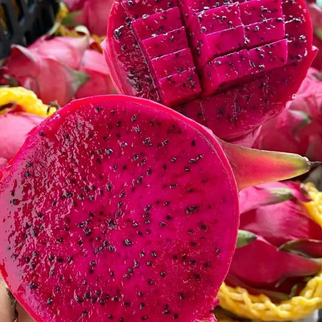 【10元5个】国产红心火龙果 喜甜