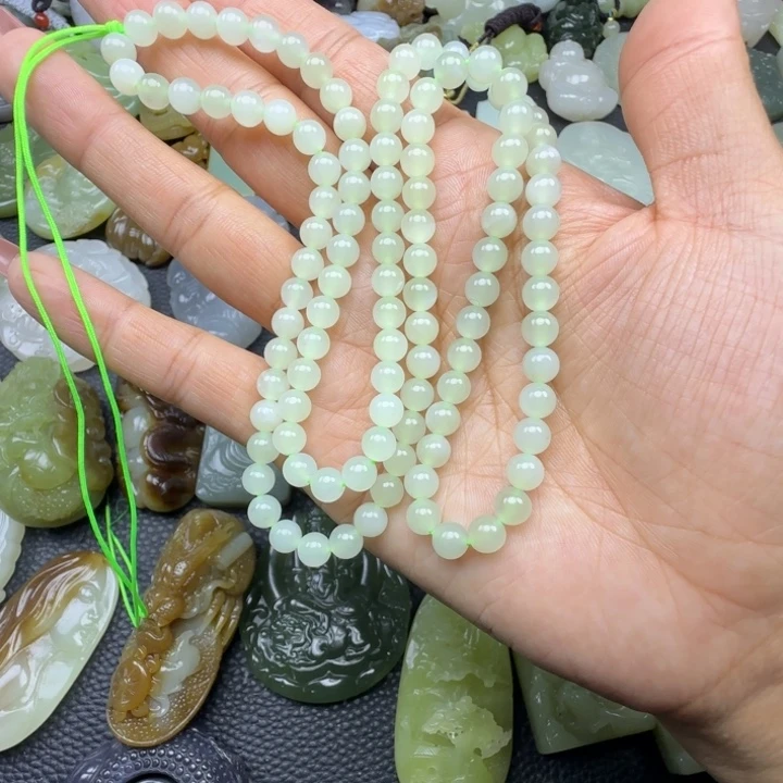 和田玉未镶嵌珠宝奇石108卡6