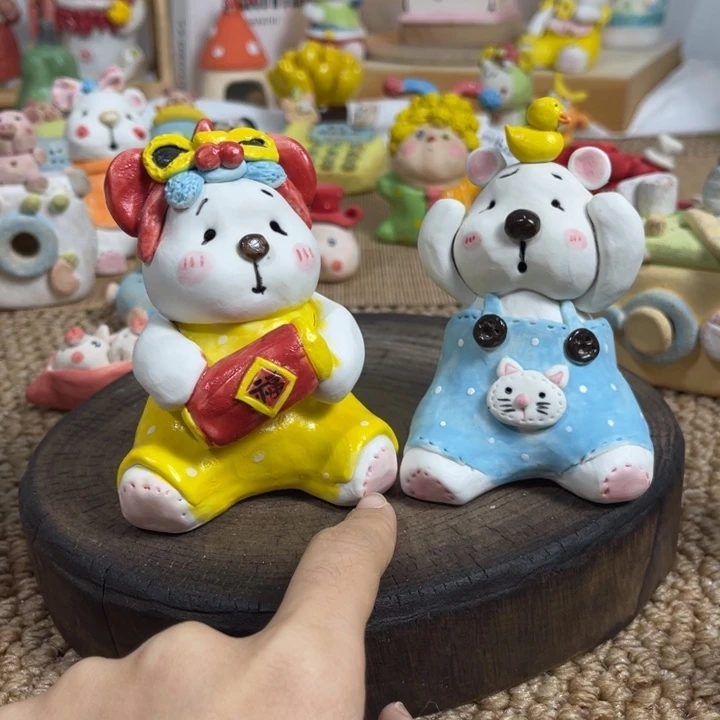 混***士瓷片景德镇陶瓷手作福利