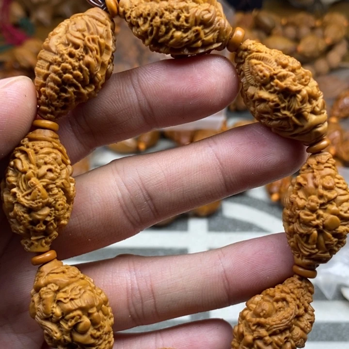 橄榄核手串/手链橄榄核雕工艺手串
