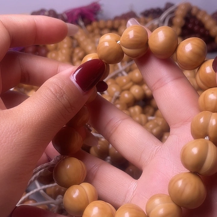 冰***雪猴头核桃手串16尺寸镜面柯基屁桃手持全品无暇