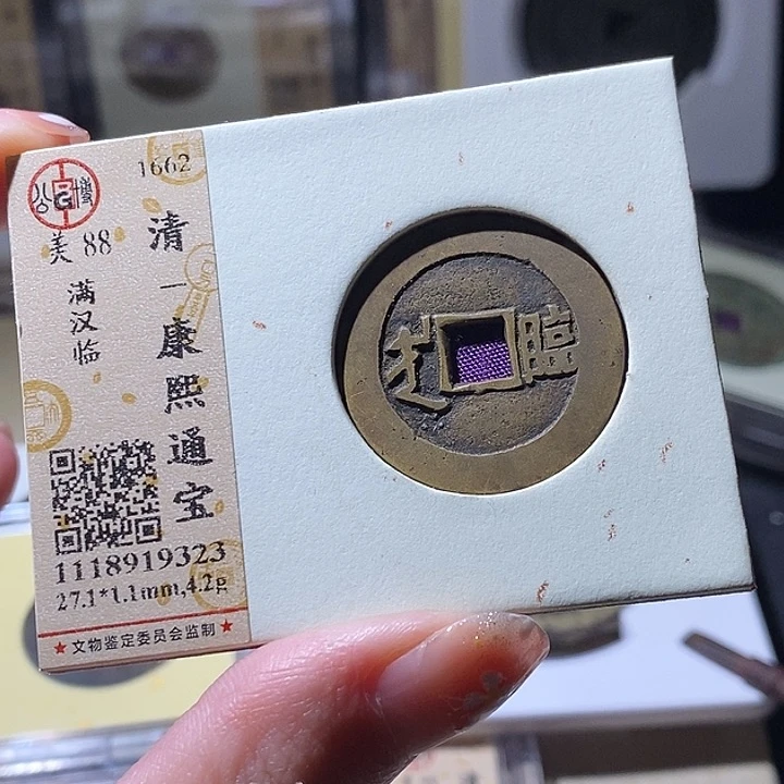 铜L公博评级88分康熙通宝