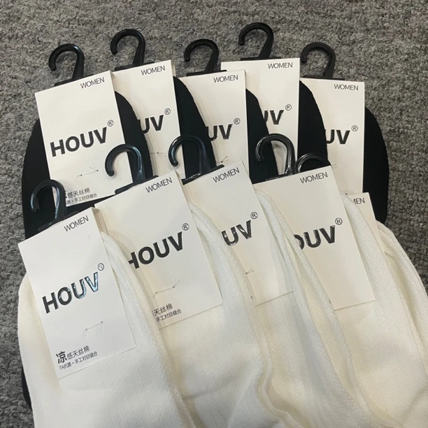 夏季男女吸汗透气纯色棉袜防臭舒适