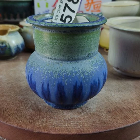 景德镇手工高温陶瓷：内口7.5高11.5