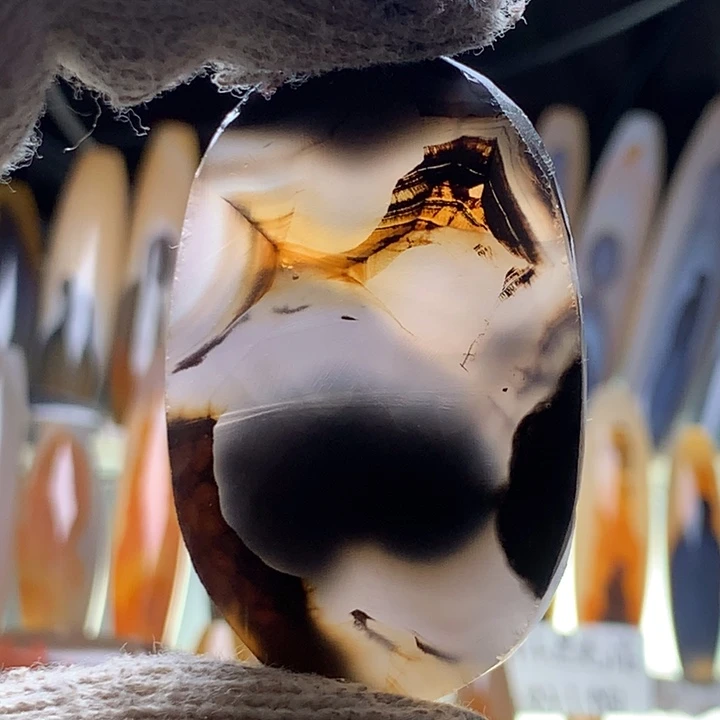 玛瑙/玉髓颈饰未镶嵌152