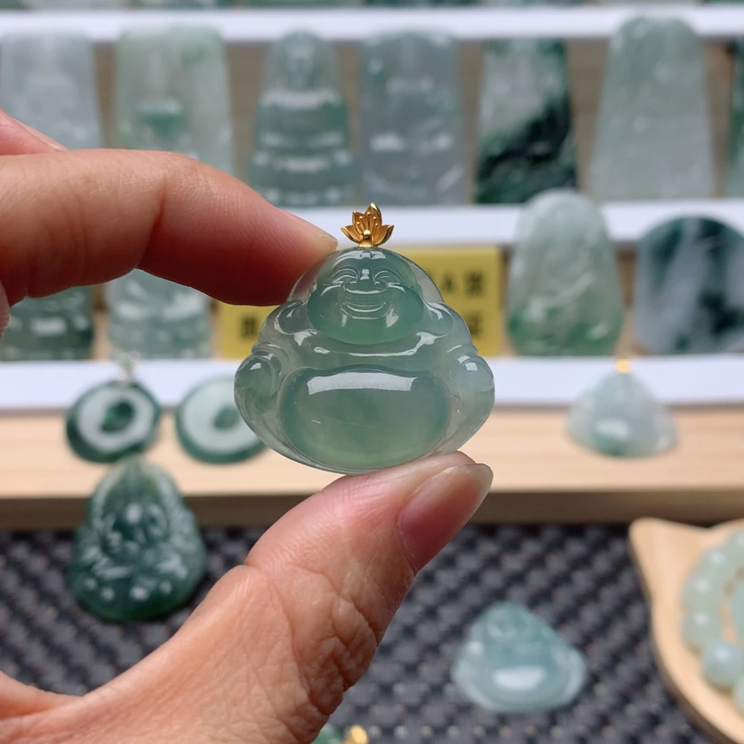孤***雪吊坠(不含链)未镶嵌翡翠佛公