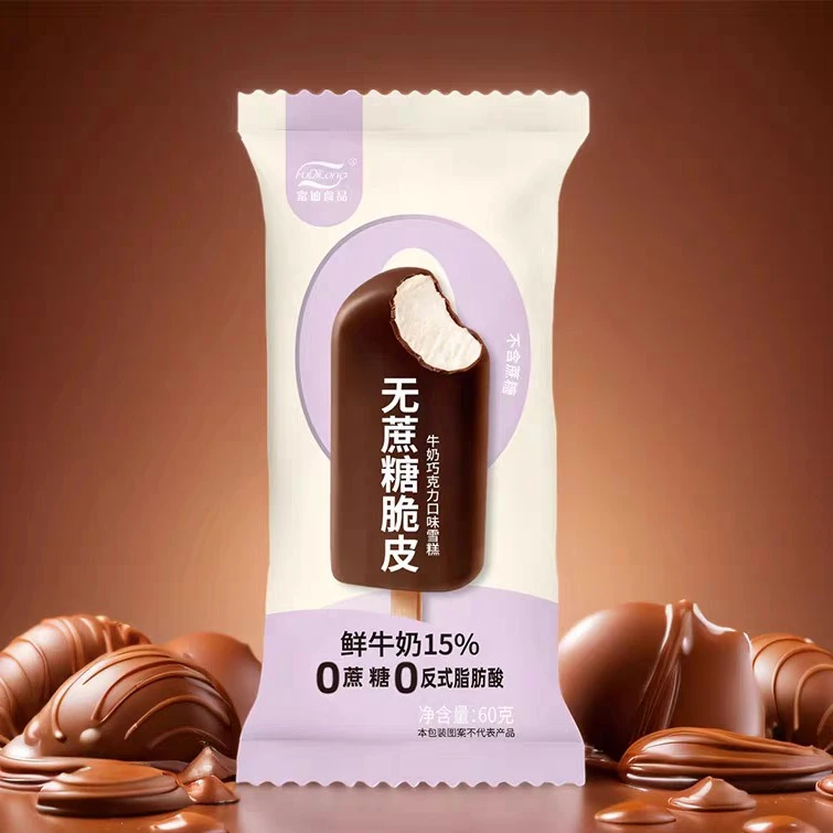 富迪无蔗糖脆皮雪糕60g冰淇淋雪糕批发超大雪糕雪糕同城送超大雪糕雪糕同城配雪糕