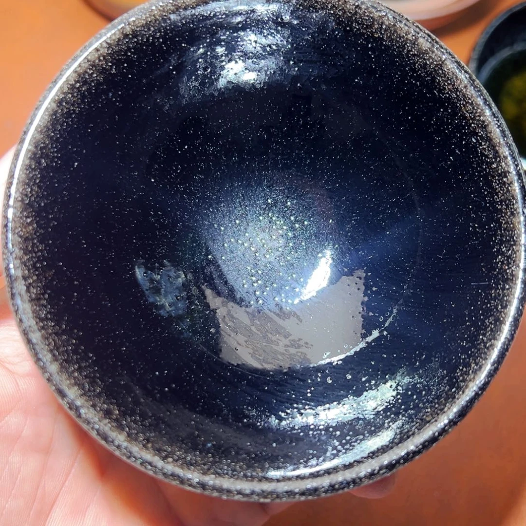 茶盏柴烧全品建窑建盏乌金