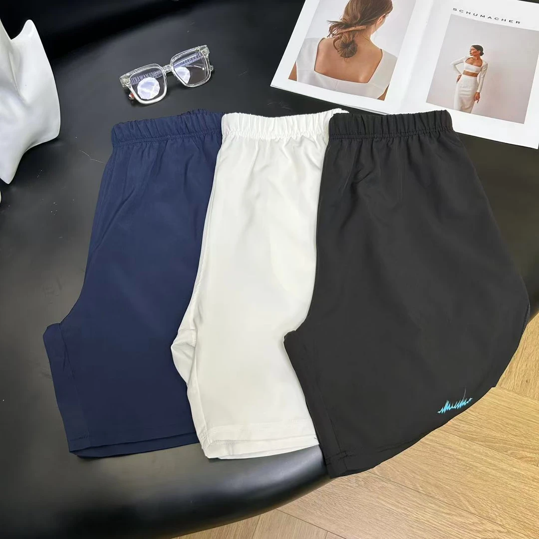 夏季薄款简约舒适百搭休闲松紧腰短裤H6030