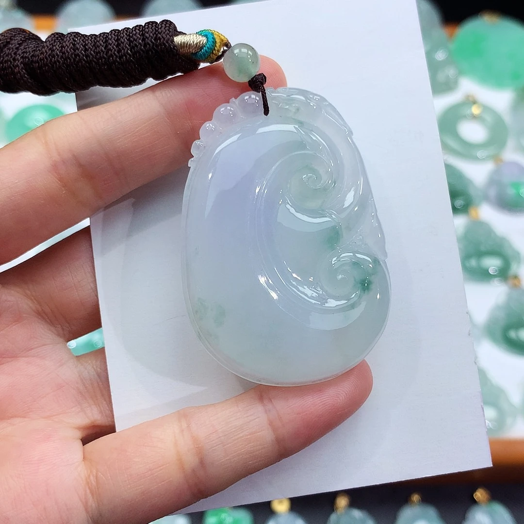 翡翠未镶嵌颈饰翡翠吊坠