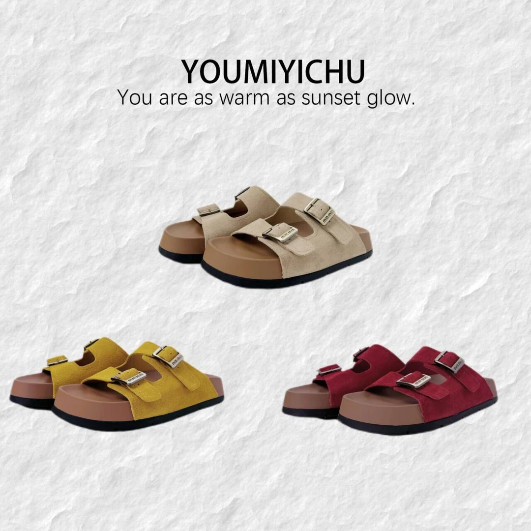 Y.M | 勃肯拖鞋 拯救夏日计划 足部清凉解放神器厚底博肯拖鞋066