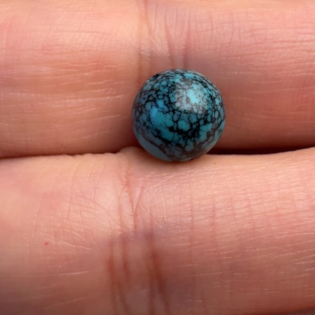 绿松石未镶嵌珠宝奇石9.7mm