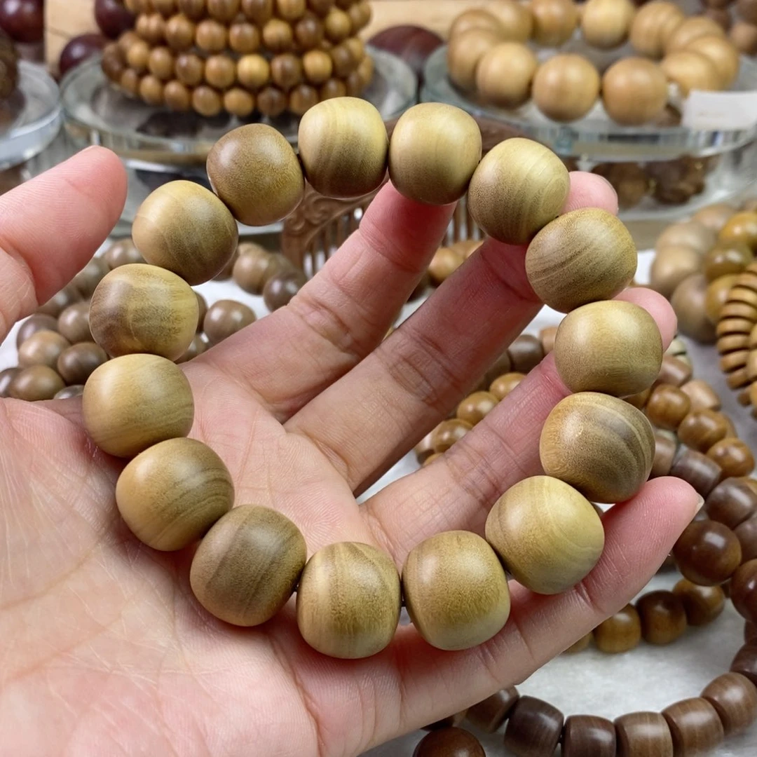 檀香木手串/手链奶香正区微瑕14/16