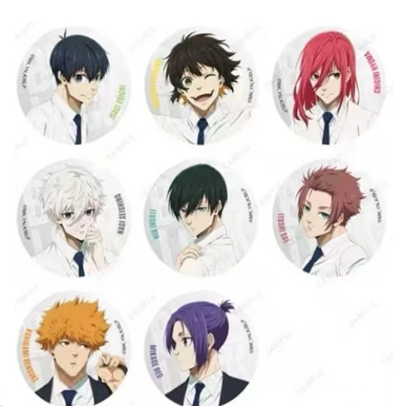 【蓝锁】蓝色监狱 大交流展衬衣吧唧徽章 全8种 潮玩盲盒（默认代拆）