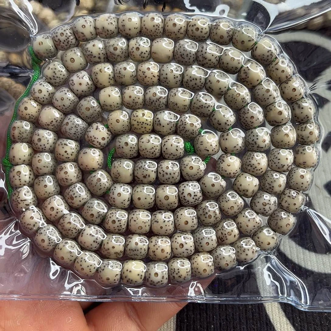 星月菩提手串大留白脖挂011