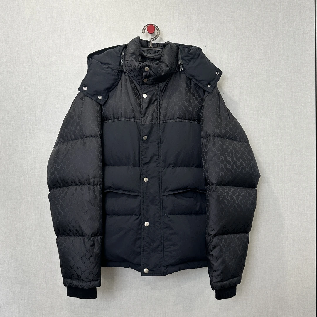 99新 GUCCI/古驰 半满印羽绒服/尺码56/编码11581