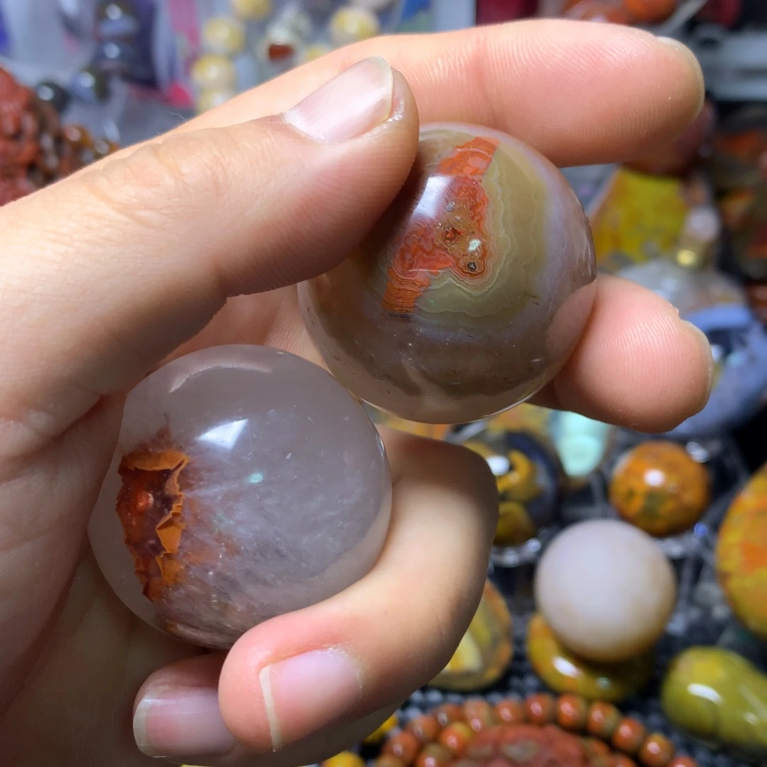 玛瑙/玉髓未镶嵌战国红玛瑙