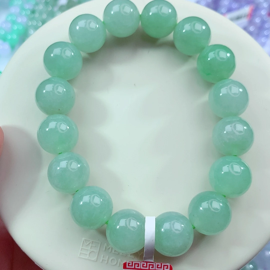 翡翠未镶嵌手链卡13.3