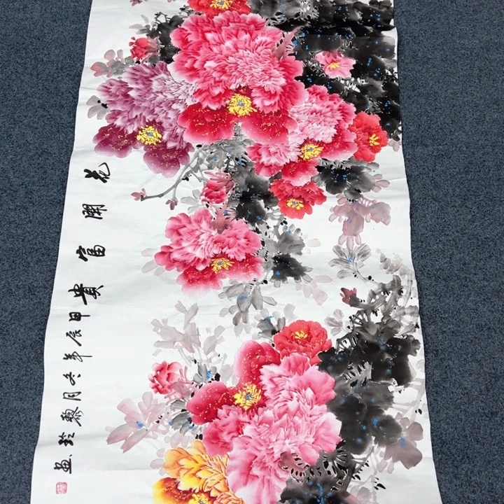 国画纯手绘作品欣赏图