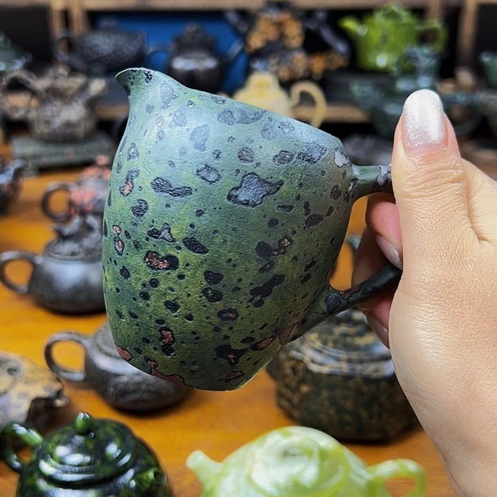 茶空间天然石材梅花玉用****7