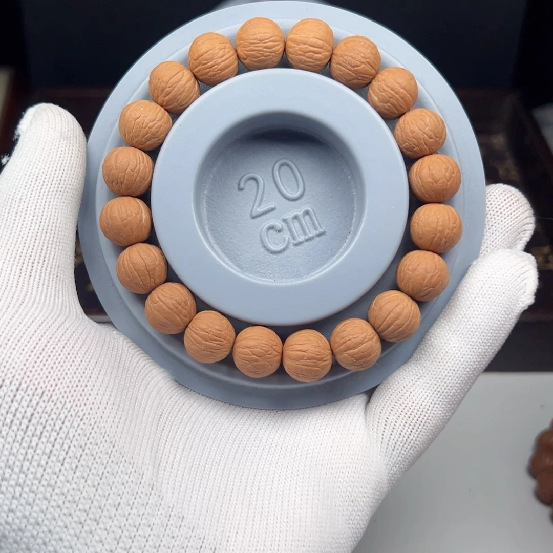 猴头核桃手串13➕凤羽白茬(可选打底)