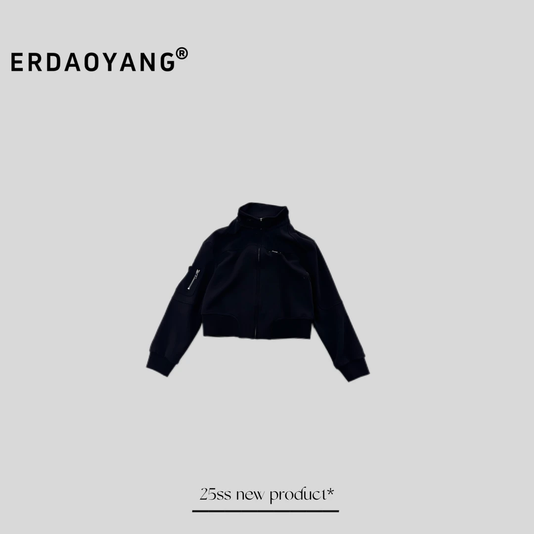 ERDAOYANG "山海之约" 早春新款简约立领百搭外套WT6046