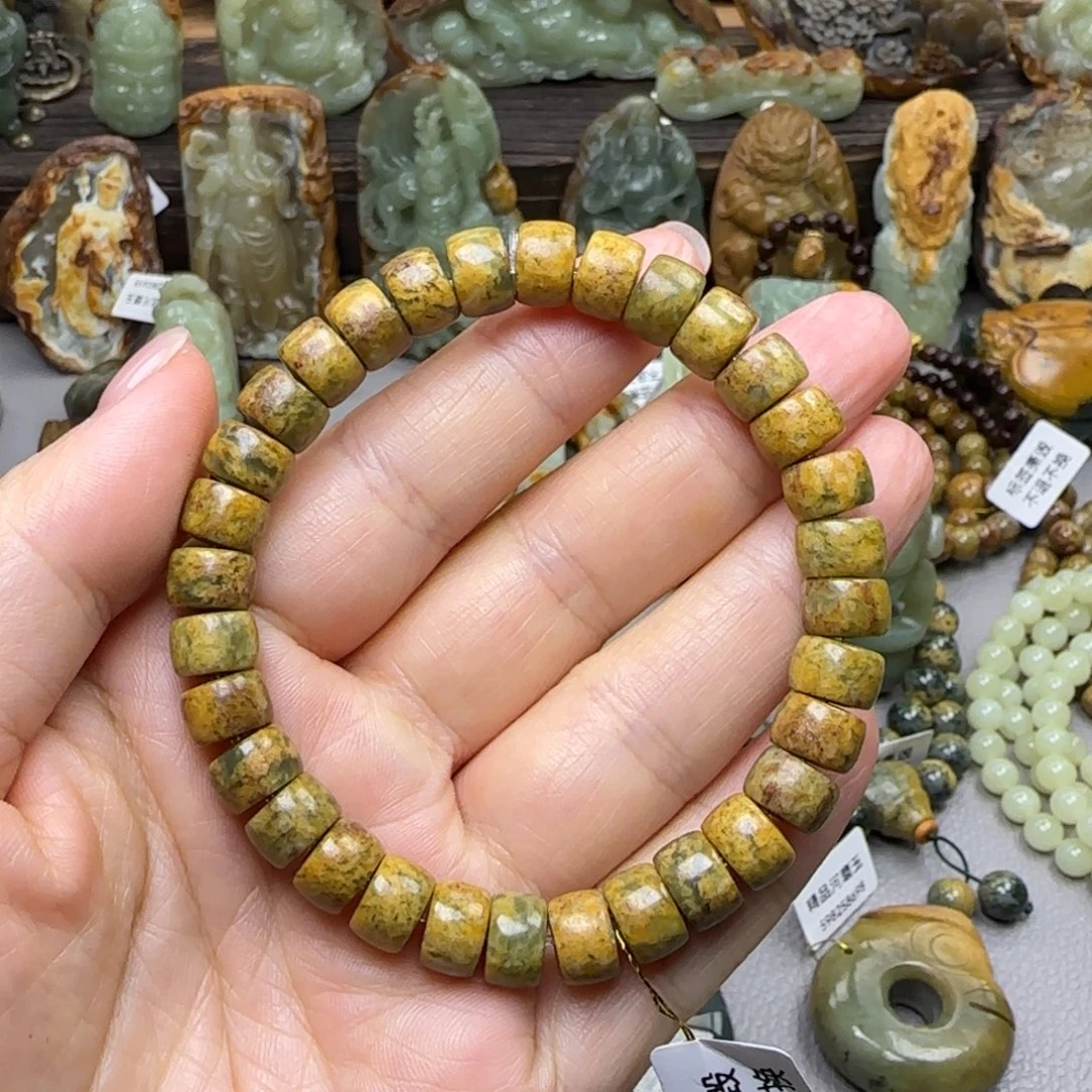 岫岩河磨玉（透闪石质玉）未镶嵌珠宝奇石