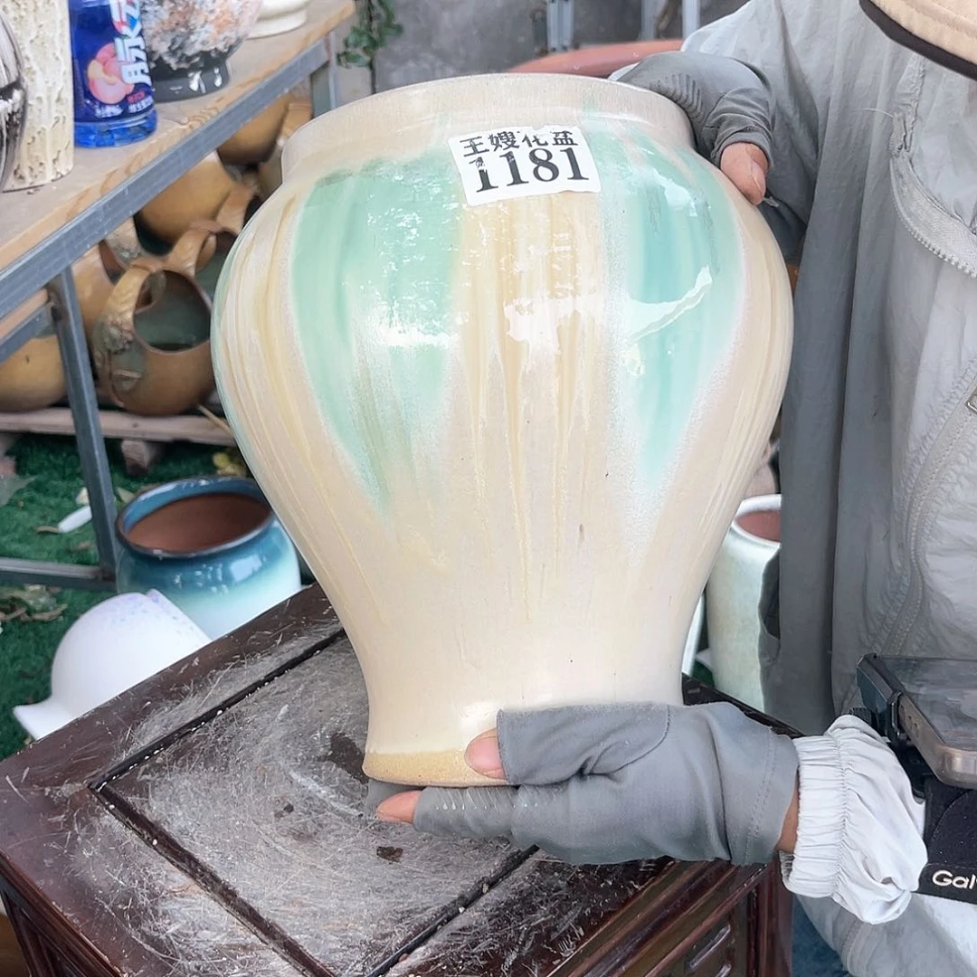 紫砂花盆王嫂花盆直播0530- 1181高29口18