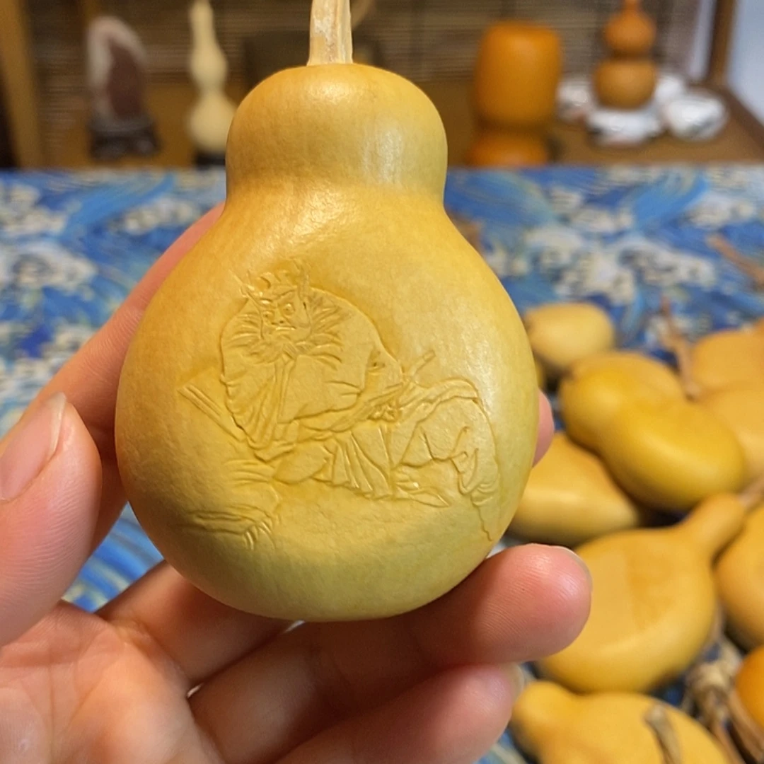 压花工艺葫芦钟馗