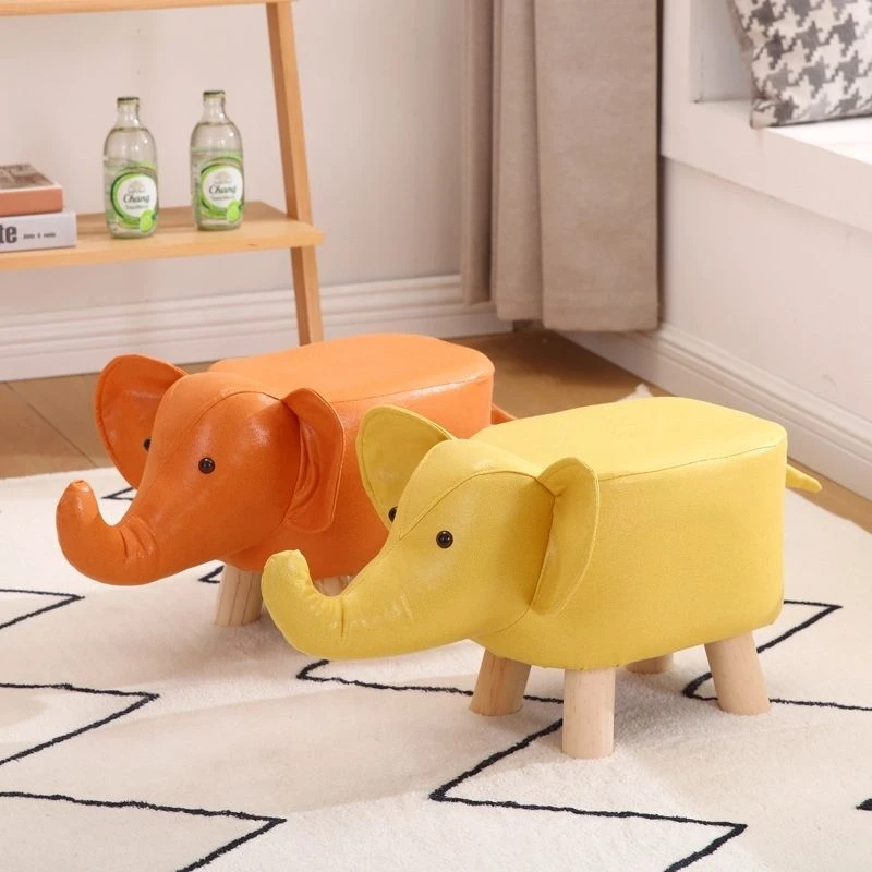 ❤佛山源头❤粉色颜色随机凳卡通可爱家用圆凳板凳时尚矮凳创意