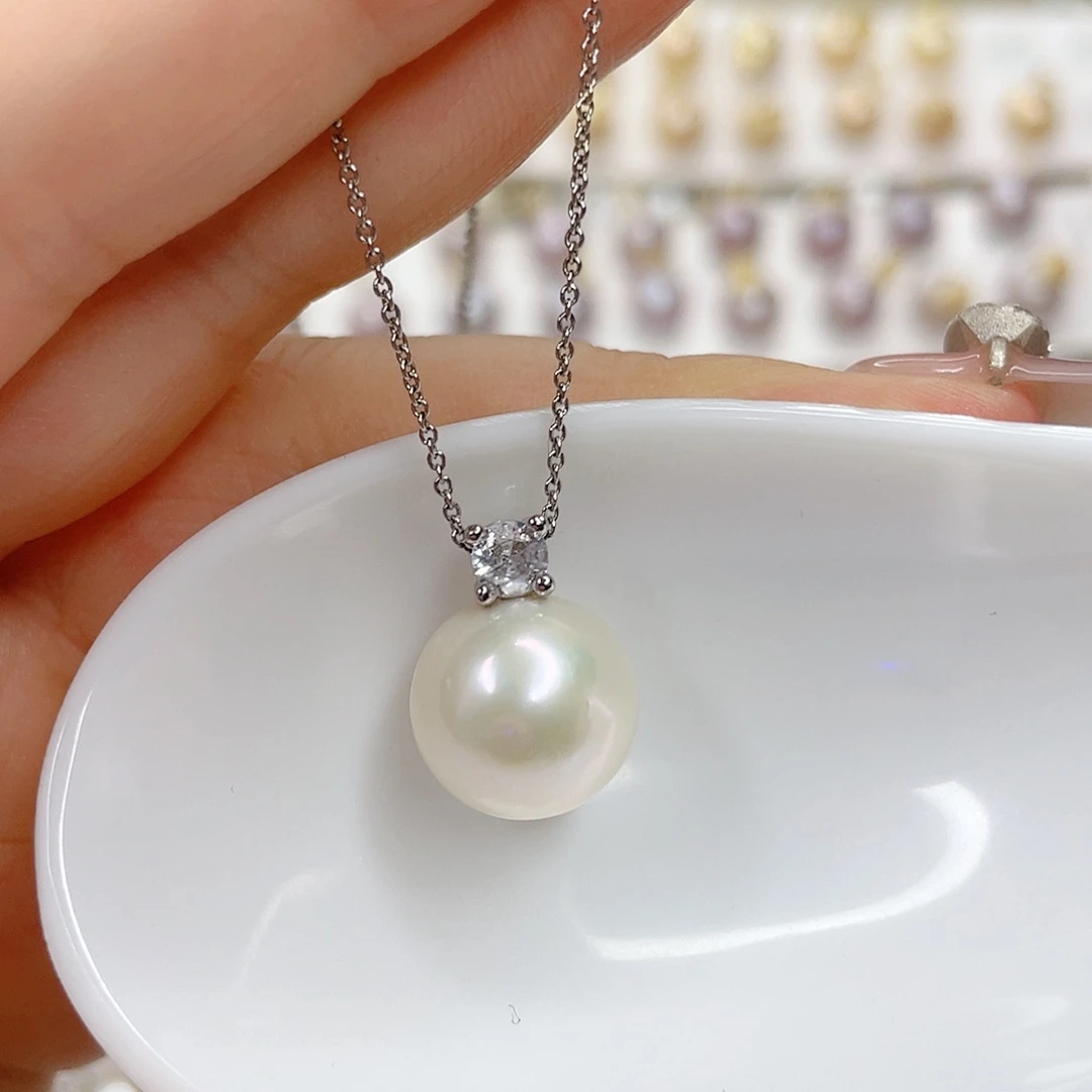 淡水珍珠合金吊坠(赠链)