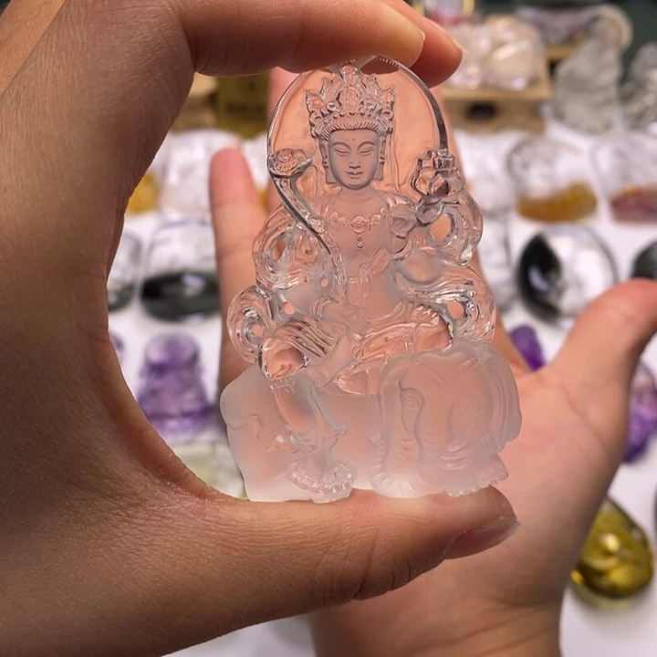 浅***神颈饰水晶未镶嵌定制