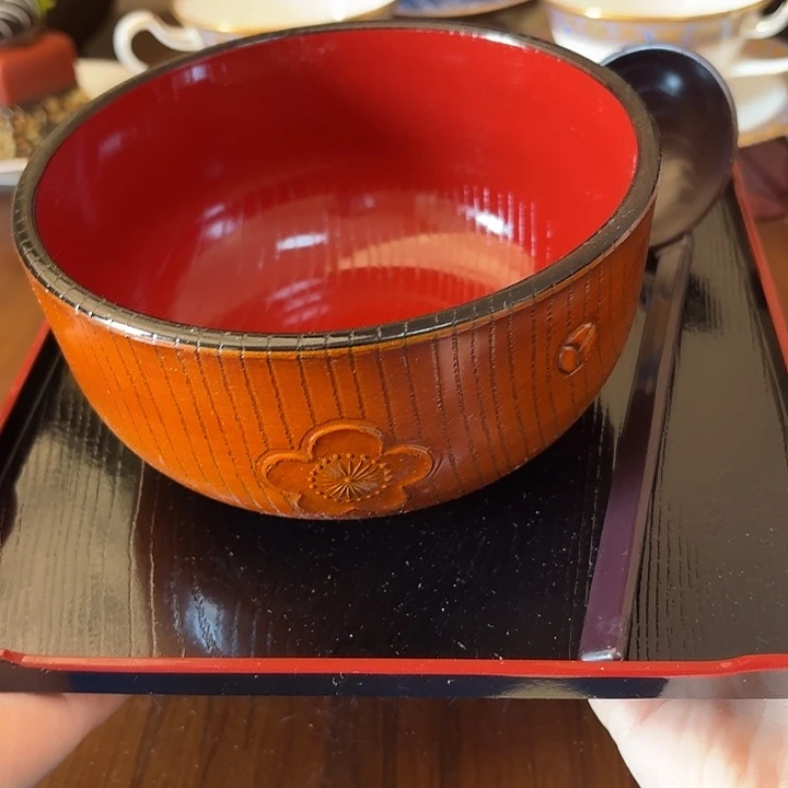 7630大漆木碗套组