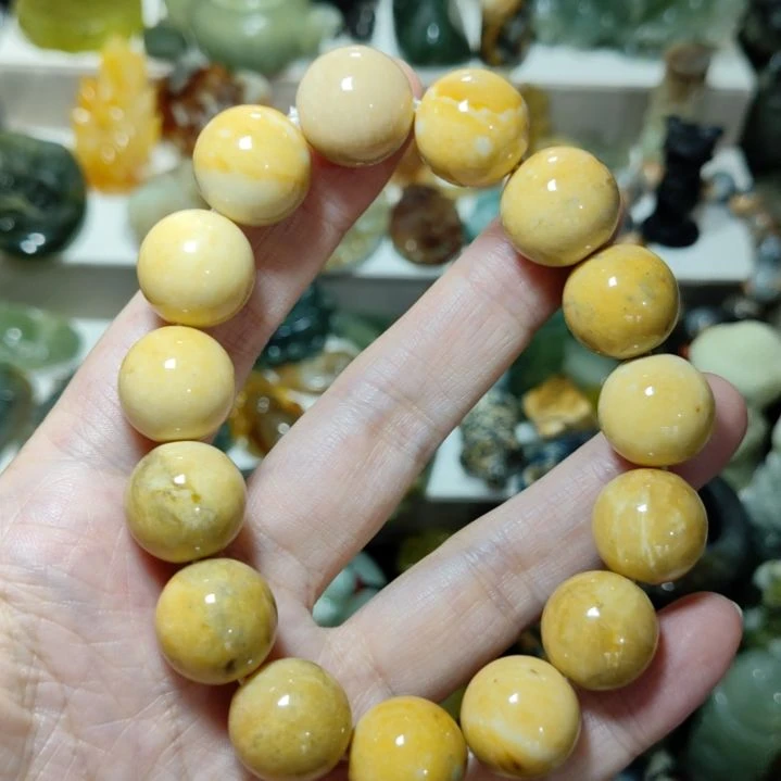 未镶嵌岫玉手手串手串