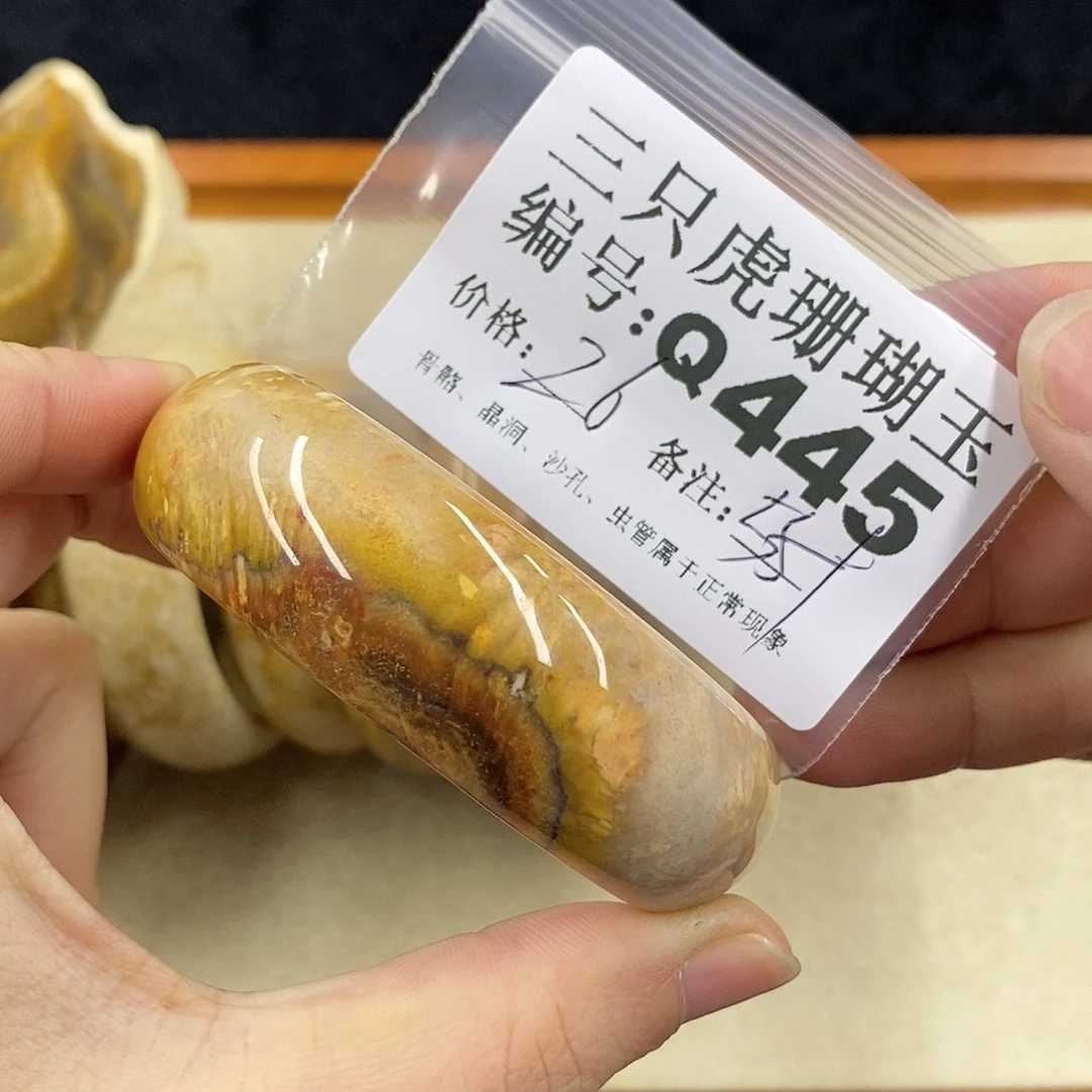 硅化珊瑚（珊瑚玉）1未镶嵌小**～