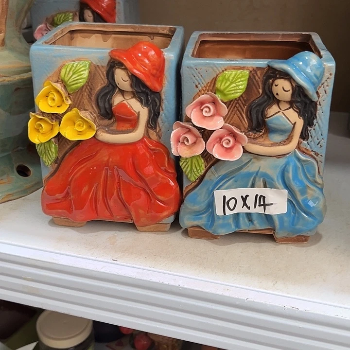 粗陶材质多肉花盆