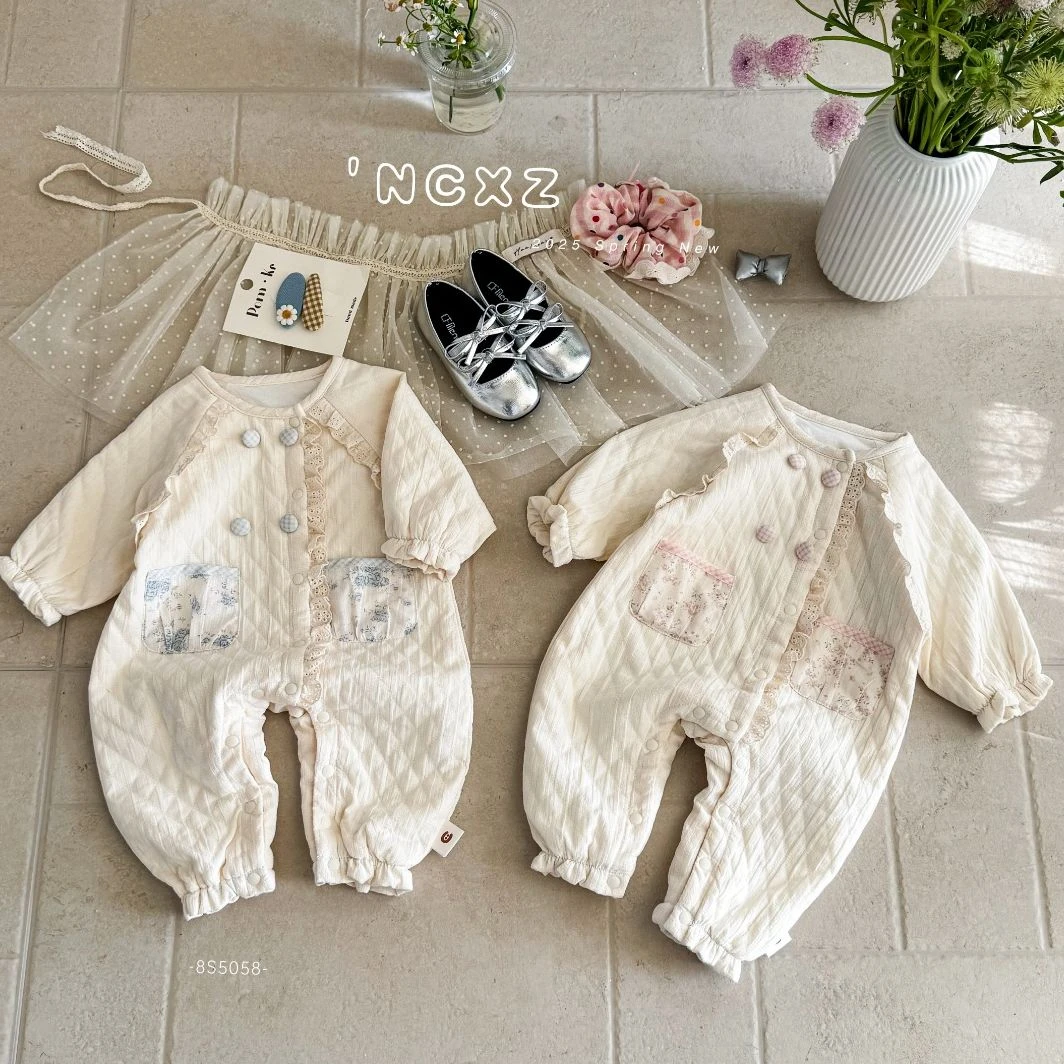 （NO退NO换）欢宝-奶茶小猪-2025春夏-编码0050-8S5058-淑女风哈衣